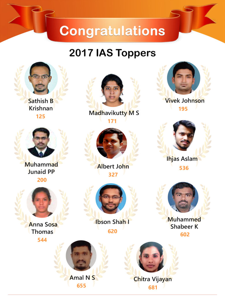 IAS IPS Toppers in Kerala (1)