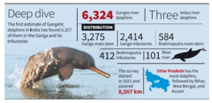 Census of Ganga River Dolphins in India | Ecology topic for UPSC