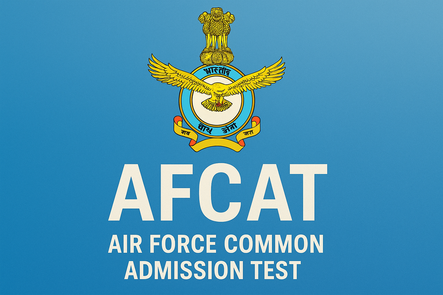 AFCAT 02/2025 Notification