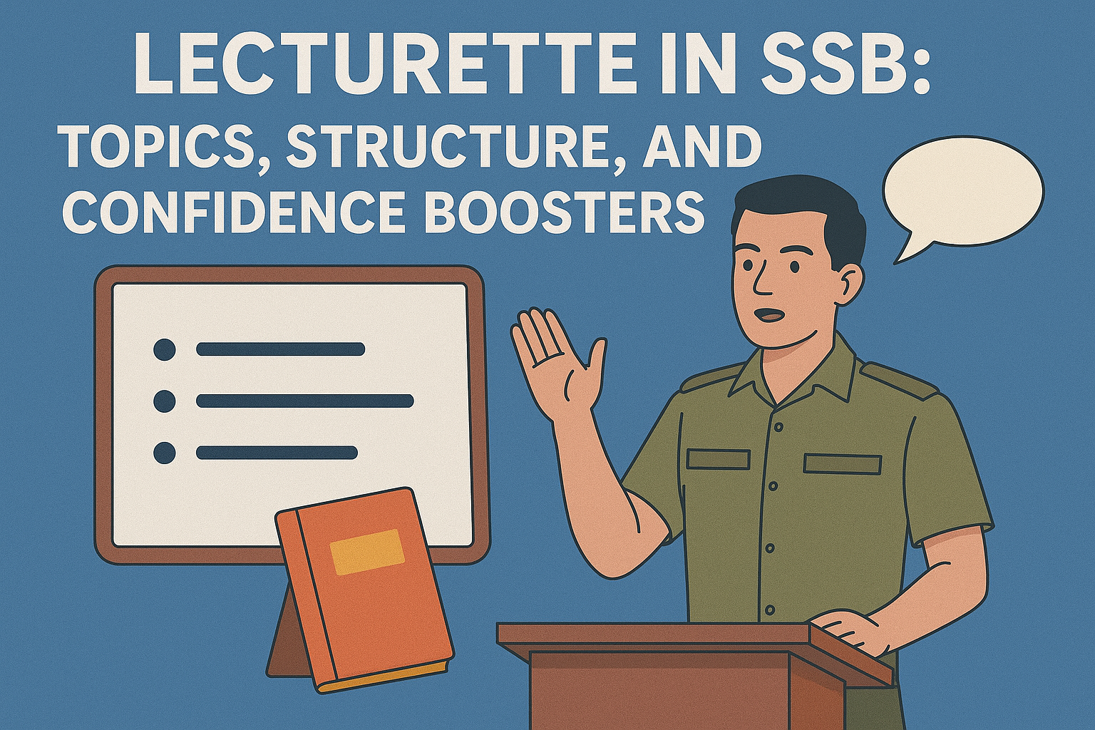 LECTURETTE IN SSB: TOPICS, STRUCTURE, AND CONFIDENCE BOOSTERS