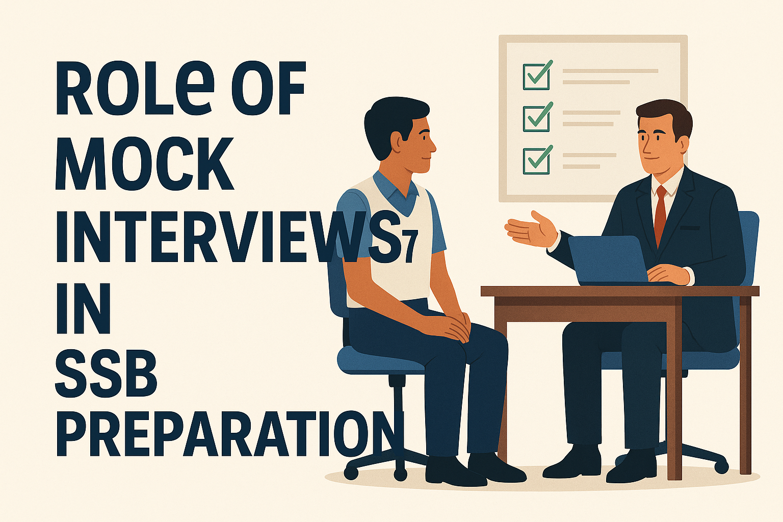 Role of mock interviews in ssb preparation
