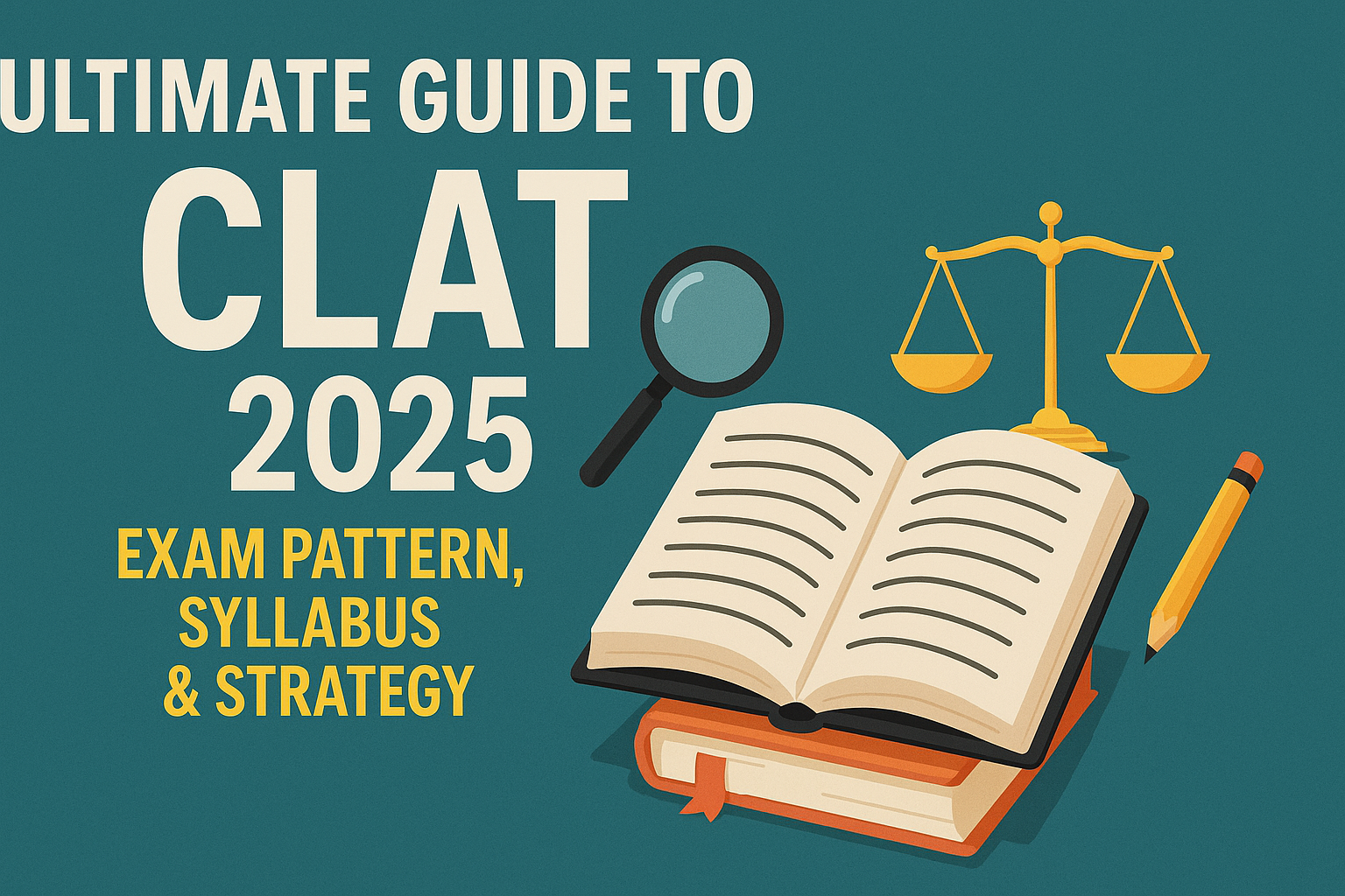ultimate guide to clat 2025:exam pattern, syllabus & strategy