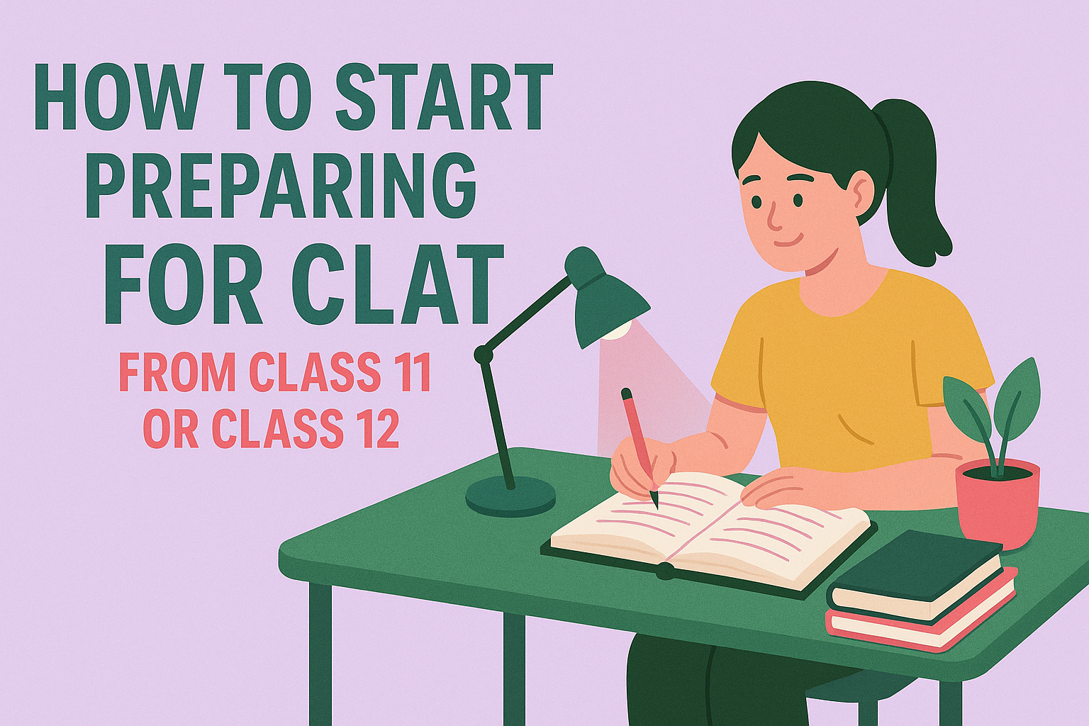 how to start preparing for clat from class 11 or class 12