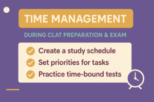 time management tips during clat preparation and exam