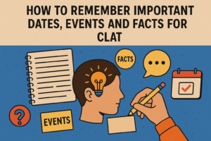 how to remember important dates, events and facts for clat