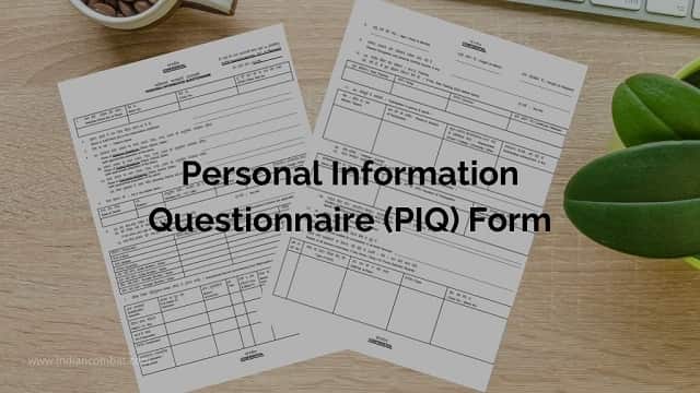 PIQ FORM