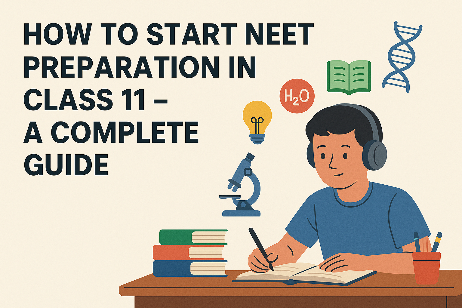 HOW TO START NEET PREPARATION IN CLASS 11 – A COMPLETE GUIDE