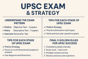 UPSC EXAM PREPARATION & STRATEGY : A COMPLETE GUIDE FOR ASPIRANTS