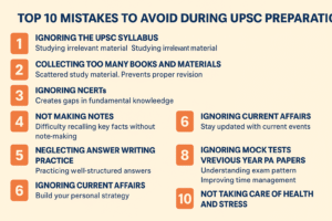 TOP 10 MISTAKES TO AVOID DURING UPSC PREPARATION