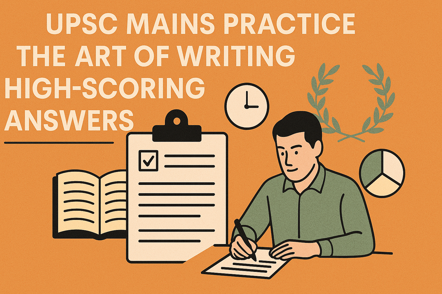 UPSC MAINS PRACTICE : THE ART OF WRITING HIGH-SCORING ANSWERS