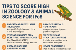 TIPS TO SCORE HIGH IN ZOOLOGY & ANIMAL SCIENCE FOR IFoS