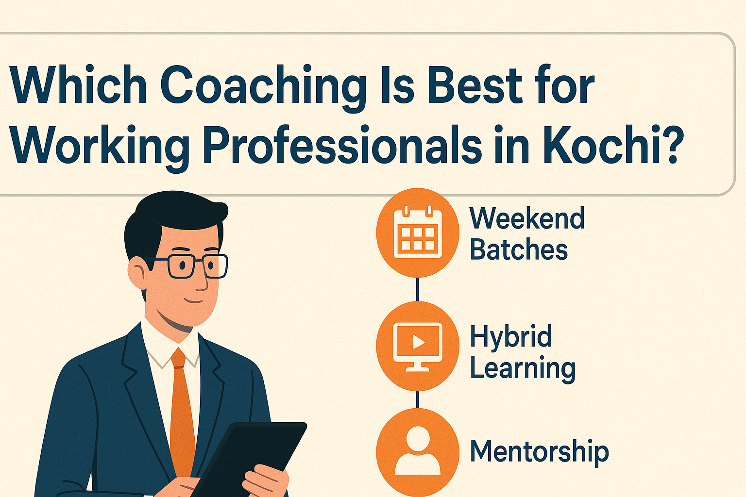 Which Coaching Is Best for Working Professionals in Kochi?