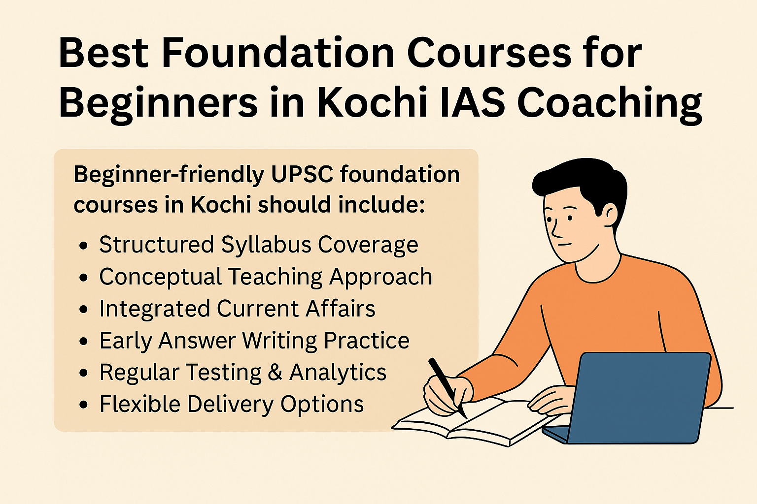 Best Foundation Courses for Beginners in Kochi IAS Coaching