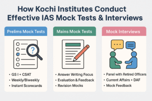 How Kochi Institutes Conduct Effective IAS Mock Tests & Interviews