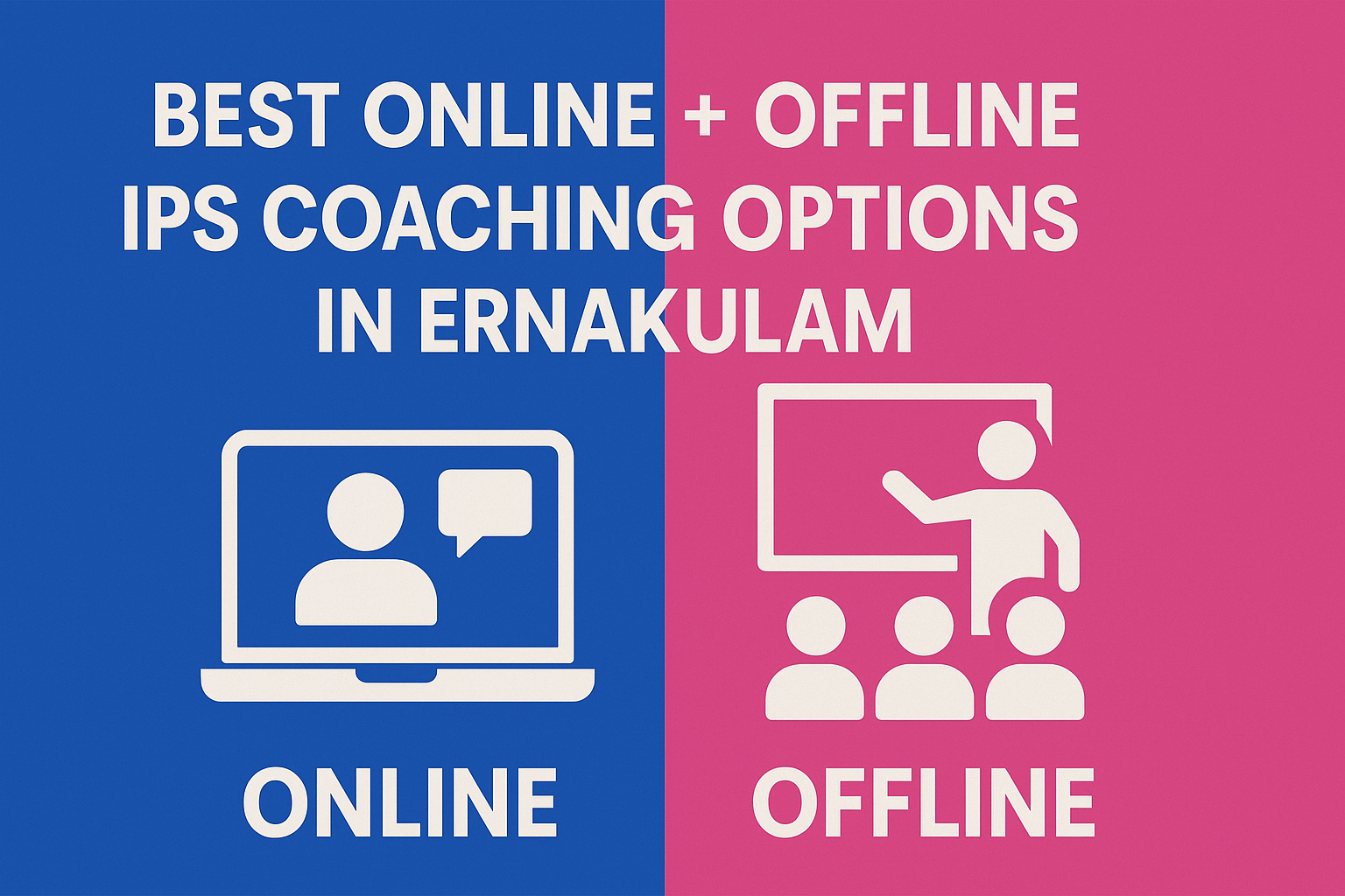 Best Online + Offline IPS Coaching Options in Ernakulam