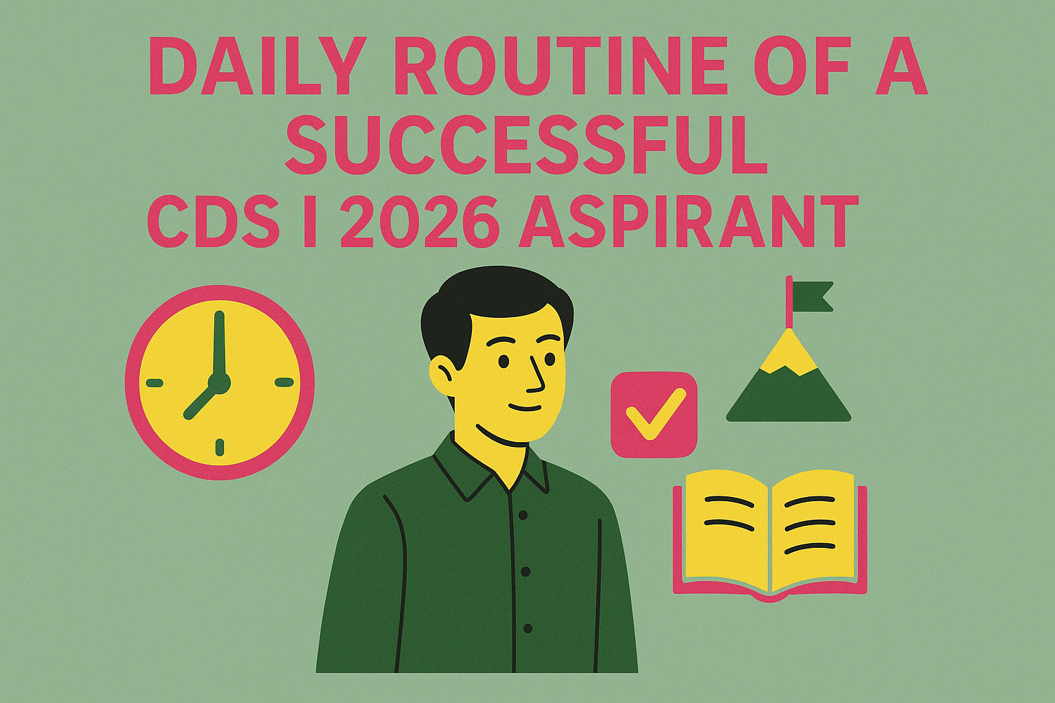 Daily Routine of a Successful CDS I 2026 Aspirant