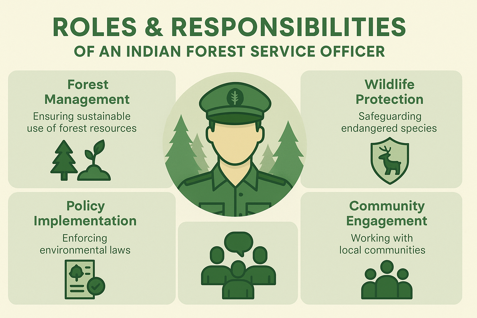 LIFE OF AN INDIAN FOREST SERVICE OFFICER – ROLES AND RESPONSIBILITIES