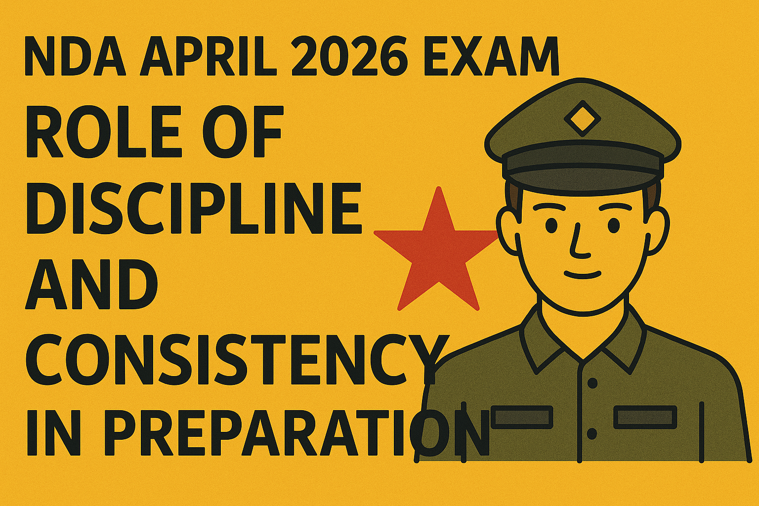Pls give a comprehensive and in detail content on this topic NDA APRIL 2026 EXAM - ROLE OF DISCIPLINE AND CONSISTENCY IN PREPARATION make it SEO optmised and FAQ at the end. Promote Victor Growth Coaching in this content