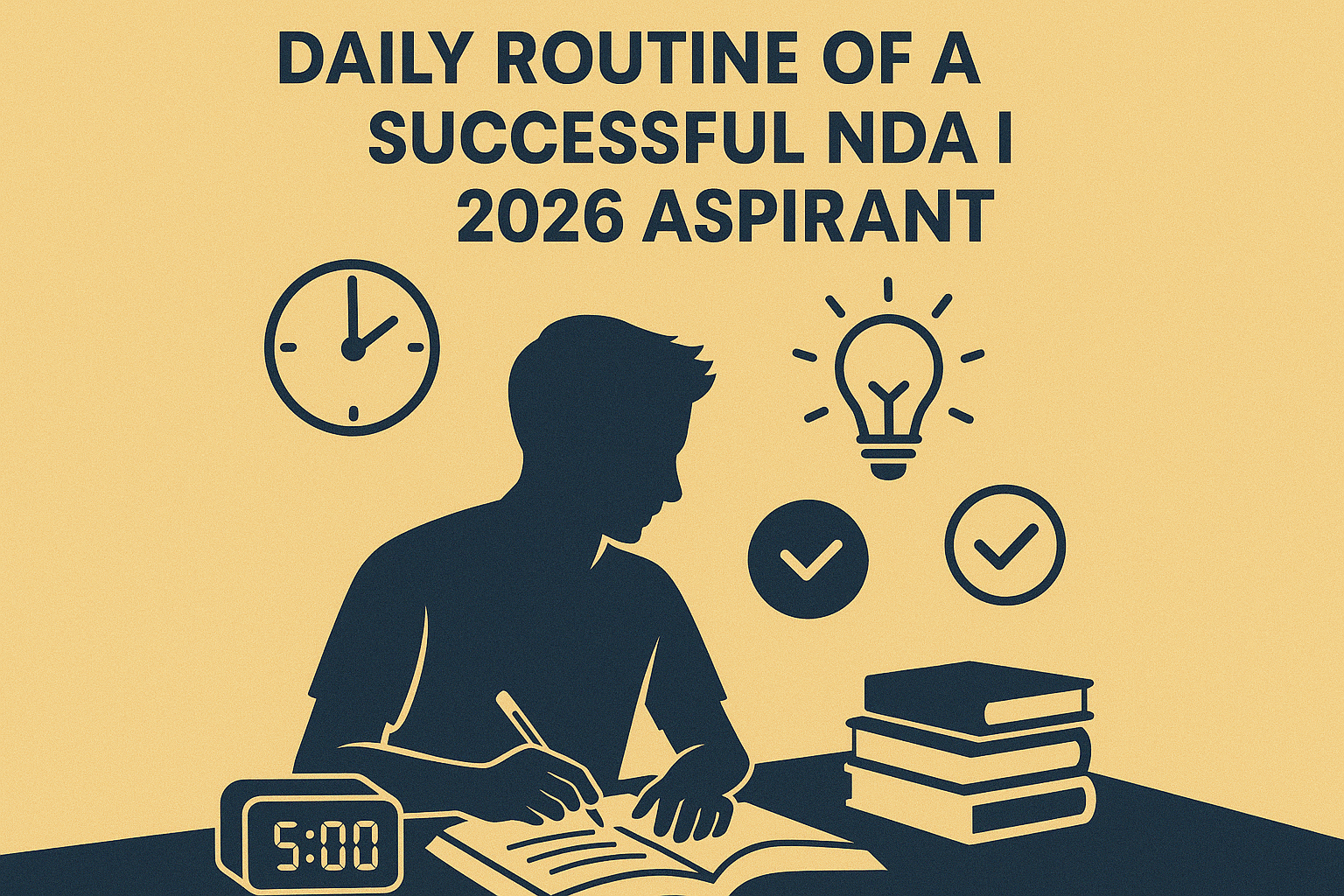 Daily Routine of a Successful NDA-I 2026 Aspirant