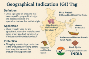 Geographical Indication (GI) Tags – Simplified Notes