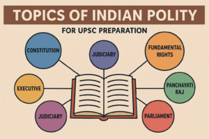 Topics of Indian Polity for UPSC Preparation