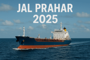 create an image relating to the topic Jal Prahar 2025