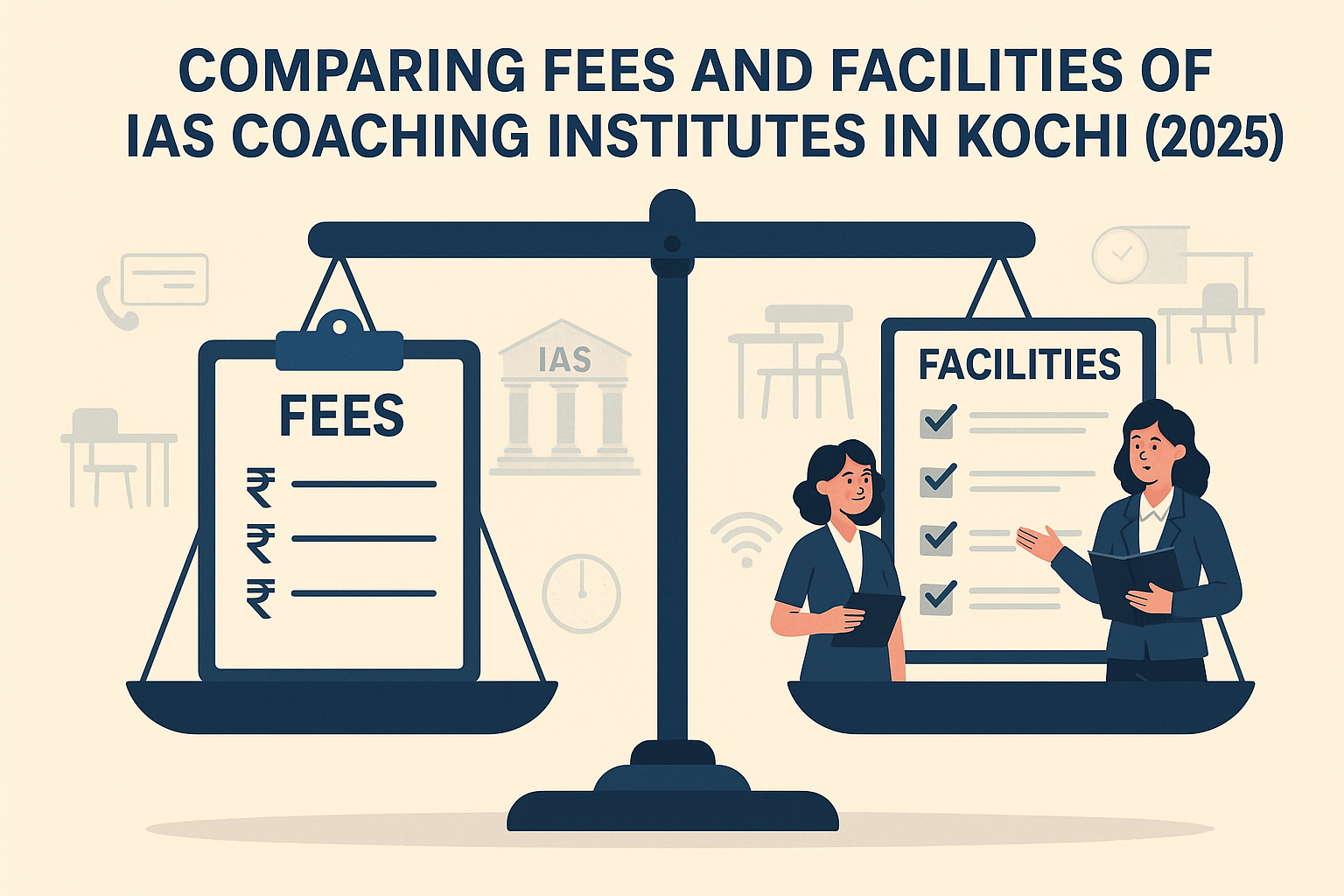 Comparing Fees and Facilities of IAS Coaching Institutes in Kochi