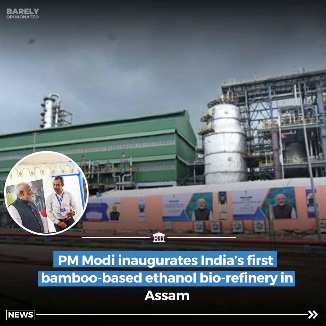 India’s first bamboo-based ethanol plant in Assam