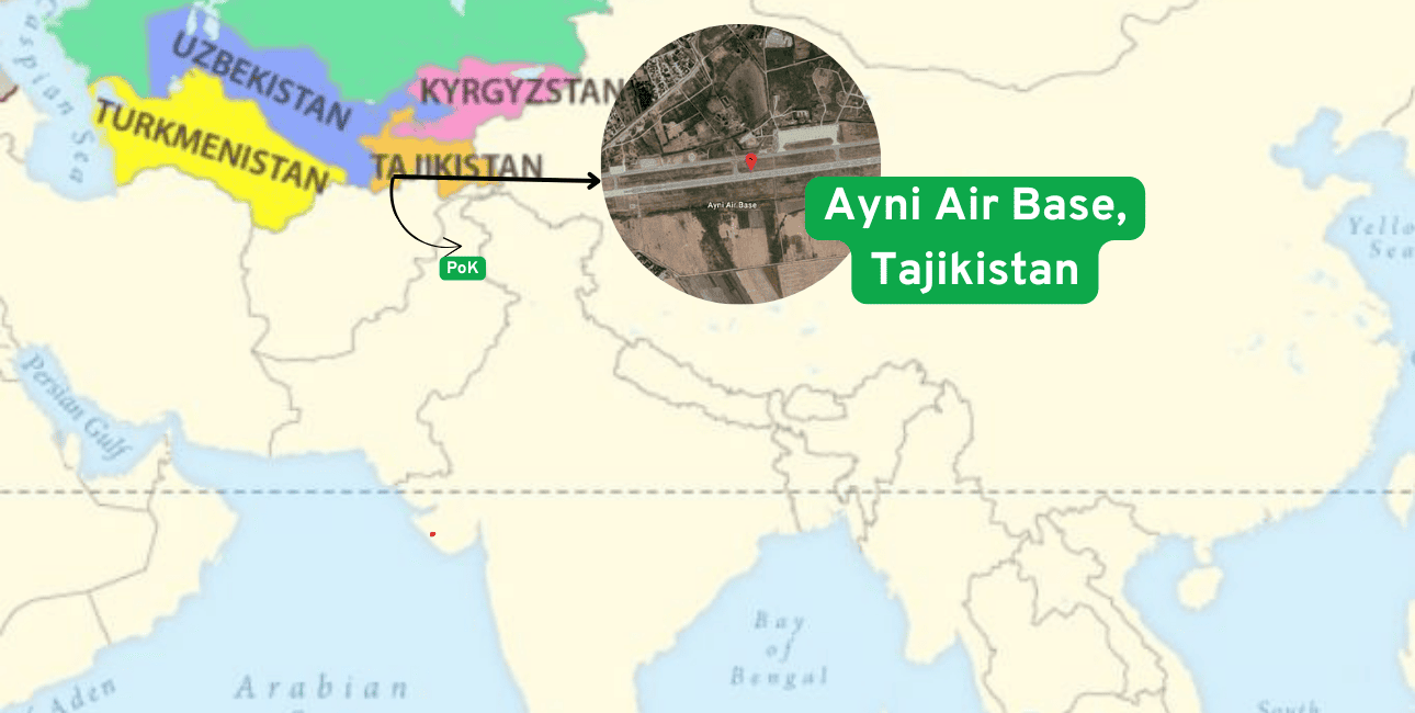 Ayni Airbase in Tajikistan – India’s First Overseas Military Footprint