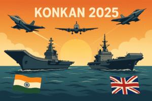 Konkan 2025: India–UK Naval Power in Action