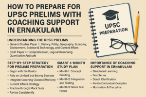 How to Prepare for UPSC Prelims with Coaching Support in Ernakulam