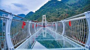 Bajrang Setu – India’s First Cable Suspension Glass Bridge