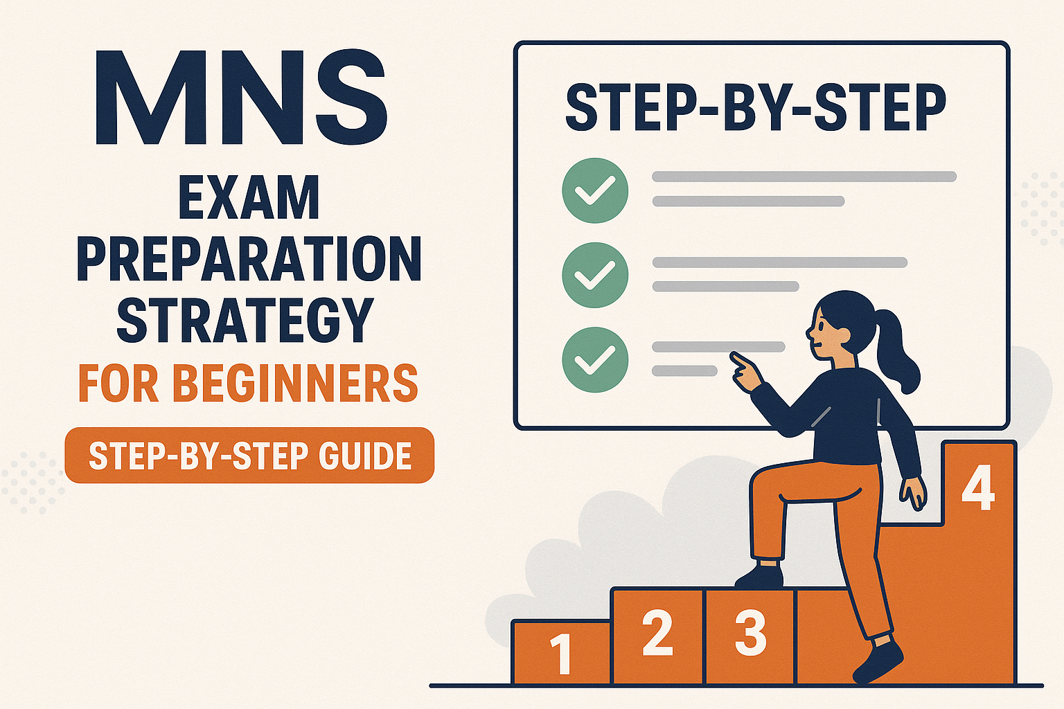 MNS EXAM PREPARATION STRATEGY FOR BEGINNERS : STEP-BY-STEP GUIDE