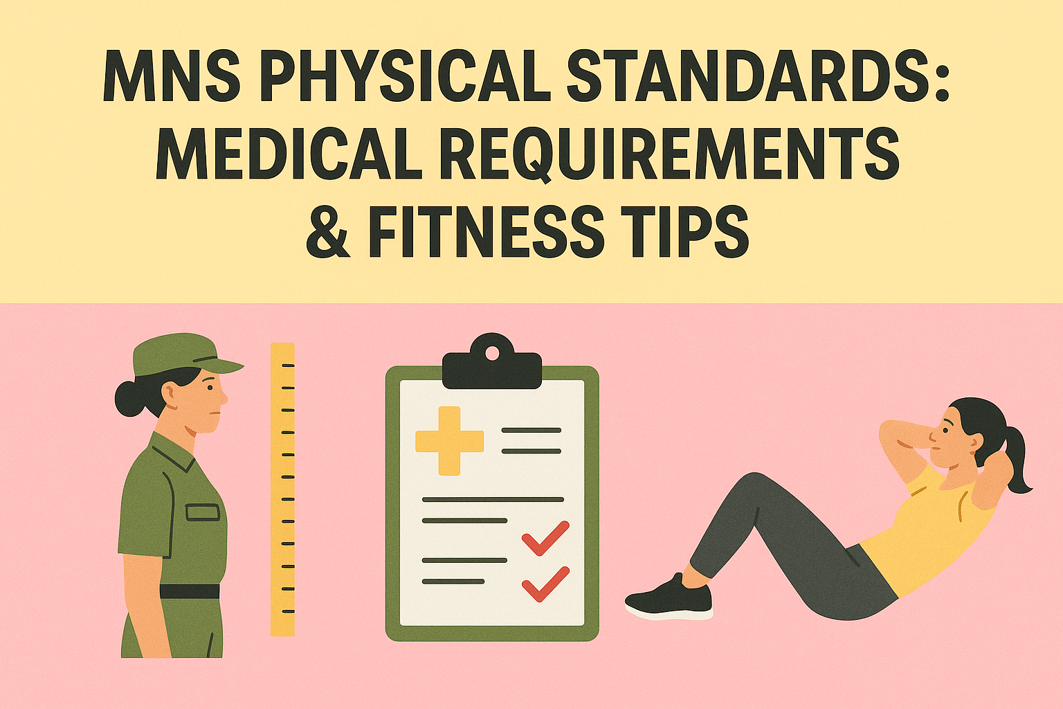 MNS PHYSICAL STANDARDS : MEDICAL REQUIREMENTS & FITNESS TIPS