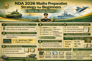 NDA 2026 Maths Preparation Strategy for Beginners