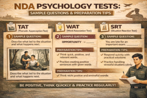 NDA Psychology Tests: Sample Questions & Preparation Tips
