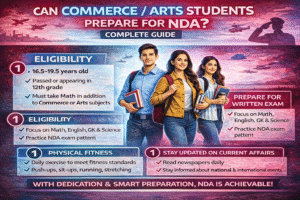 Can Commerce / Arts Students Prepare for NDA? Complete Guide (2026)
