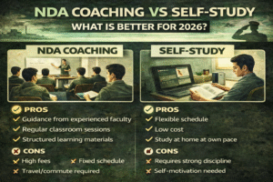 NDA Coaching vs Self-Study: What Is Better for NDA 2026?