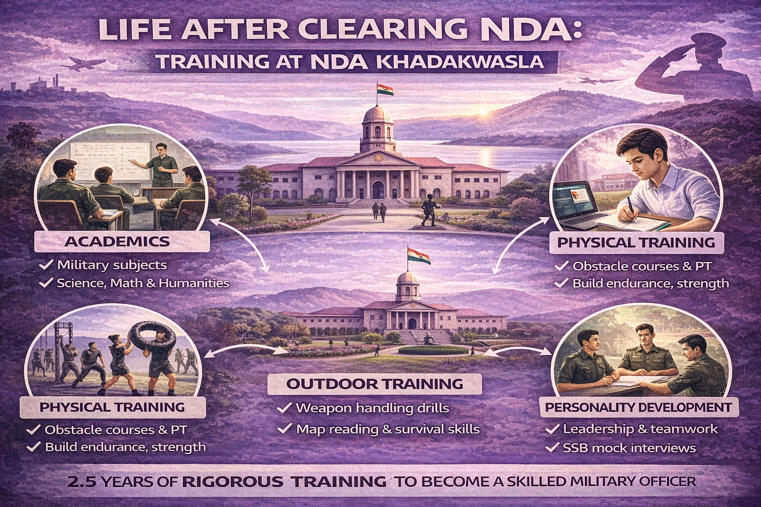 Life After Clearing NDA: Training at NDA Khadakwasla