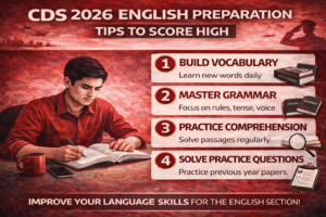 CDS 2026 English Preparation Tips to Score High