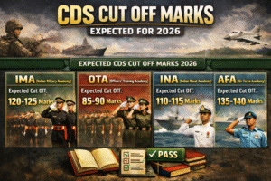 CDS Cut Off Marks (IMA, OTA, INA, AFA) – Expected for 2026