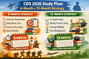CDS 2026 Study Plan: 6-Month & 12-Month Strategy