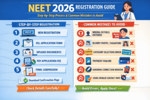 NEET 2026 Registration: Step-by-Step Guide with Common Mistakes to Avoid