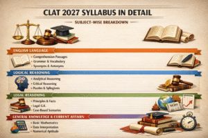 CLAT 2027 Syllabus in Detail – Subject-Wise Breakdown