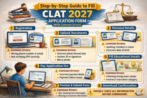 Step-by-Step Guide to Fill CLAT 2027 Application Form (With Common Errors)