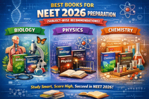 Best Books for NEET 2026 Preparation (Subject-Wise Recommendations)