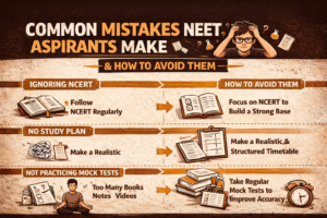 COMMON MISTAKES NEET ASPIRANTS MAKE & HOW TO AVOID THEM