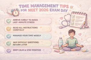TIME MANAGEMENT TIPS FOR NEET 2026 EXAM DAY