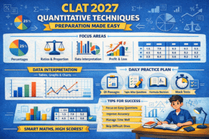 CLAT 2027 QUANTITATIVE TECHNIQUES PREPARATION MADE EASY