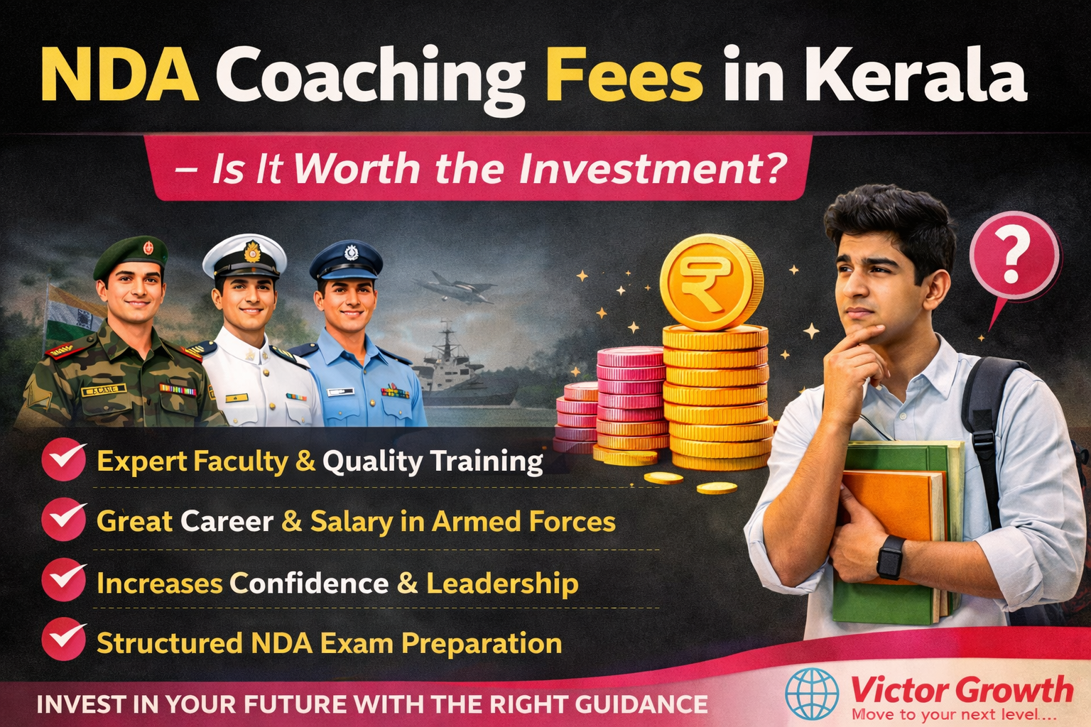 NDA Coaching Fees in Kerala – Is It Worth the Investment?